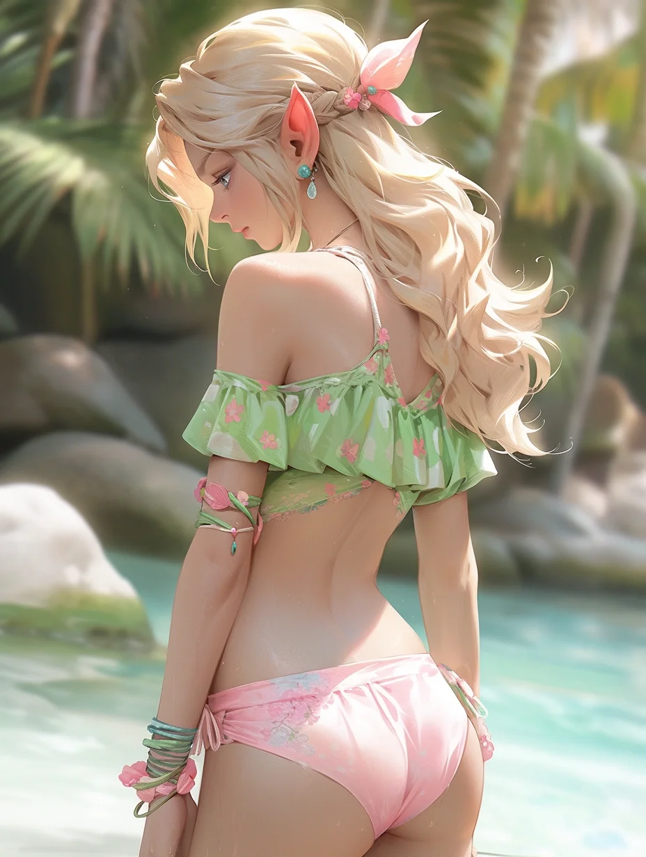 AI绘画 | MJ塞尔达夏日篇 | 咒语