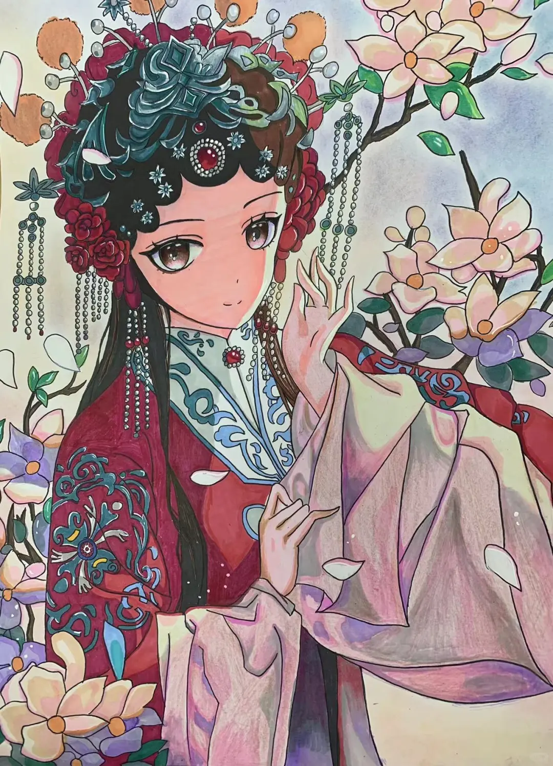 花旦#浓妆淡抹总相宜