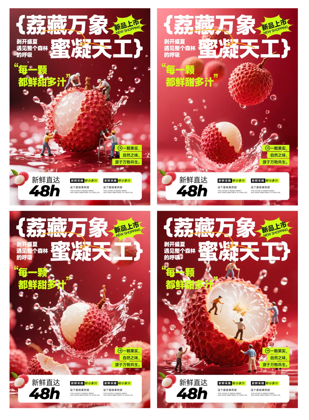 四张图看荔枝的娇艳欲滴 贵妃看了都点赞