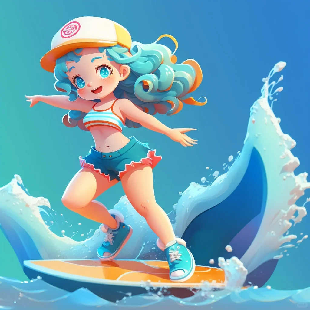 Midjourney｜AI绘画｜潮玩IP🎨｜比基尼篇👙