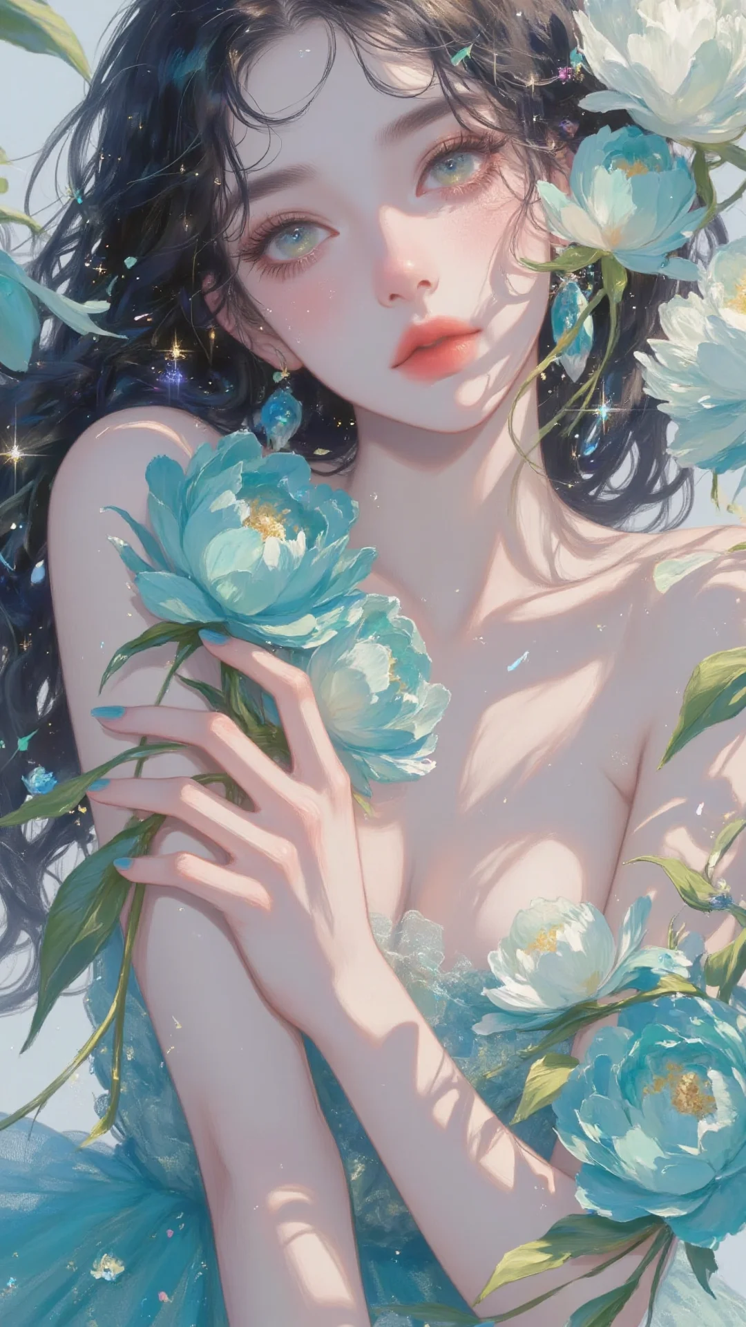 美人如画，美人如花