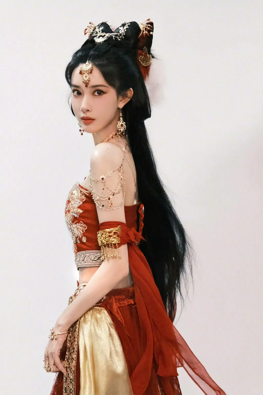 媚眼如丝，风情万种