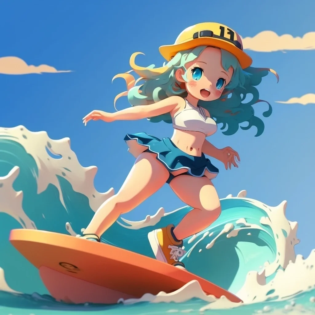 Midjourney｜AI绘画｜潮玩IP🎨｜比基尼篇👙