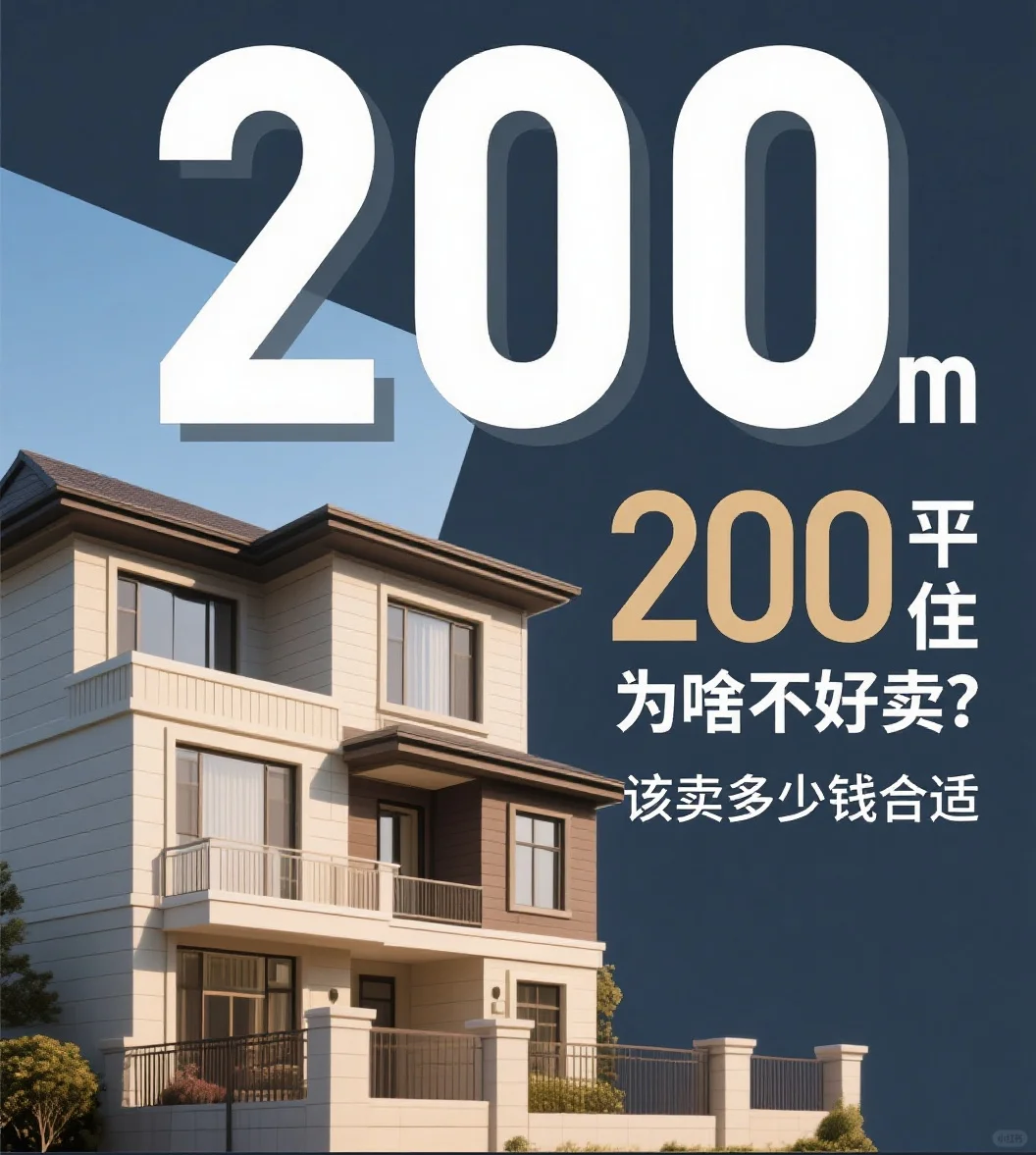 3-4线城市大平米住宅 谁在购买？好出售吗？