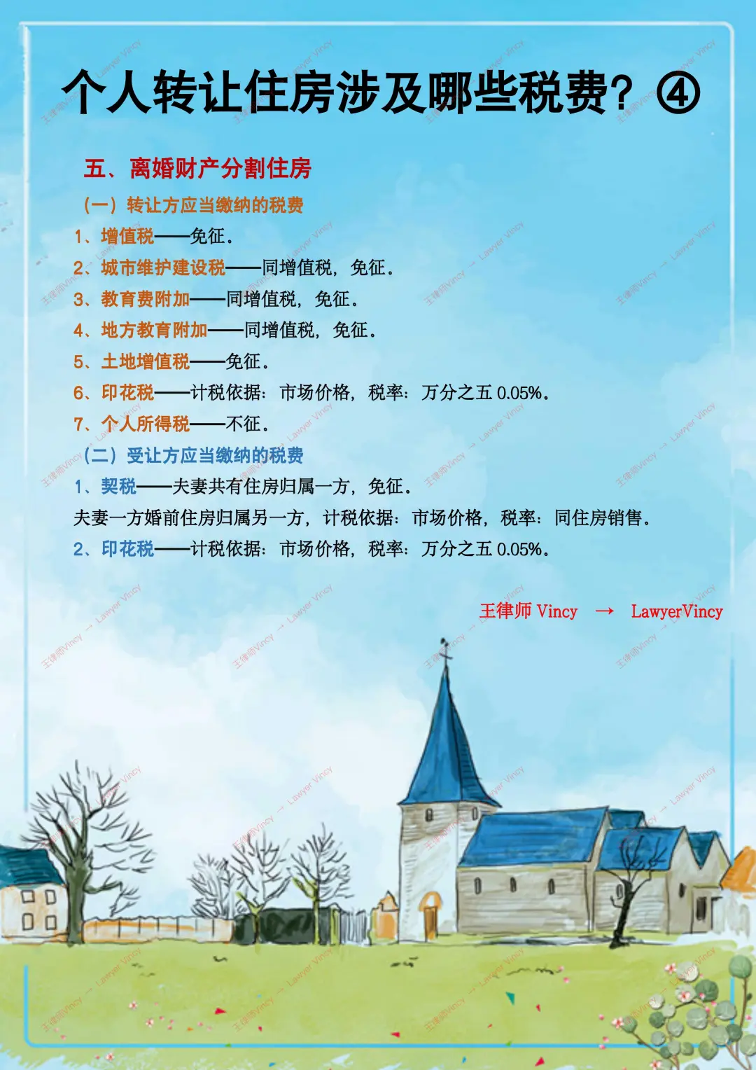 个人转让住房涉及哪些税费？