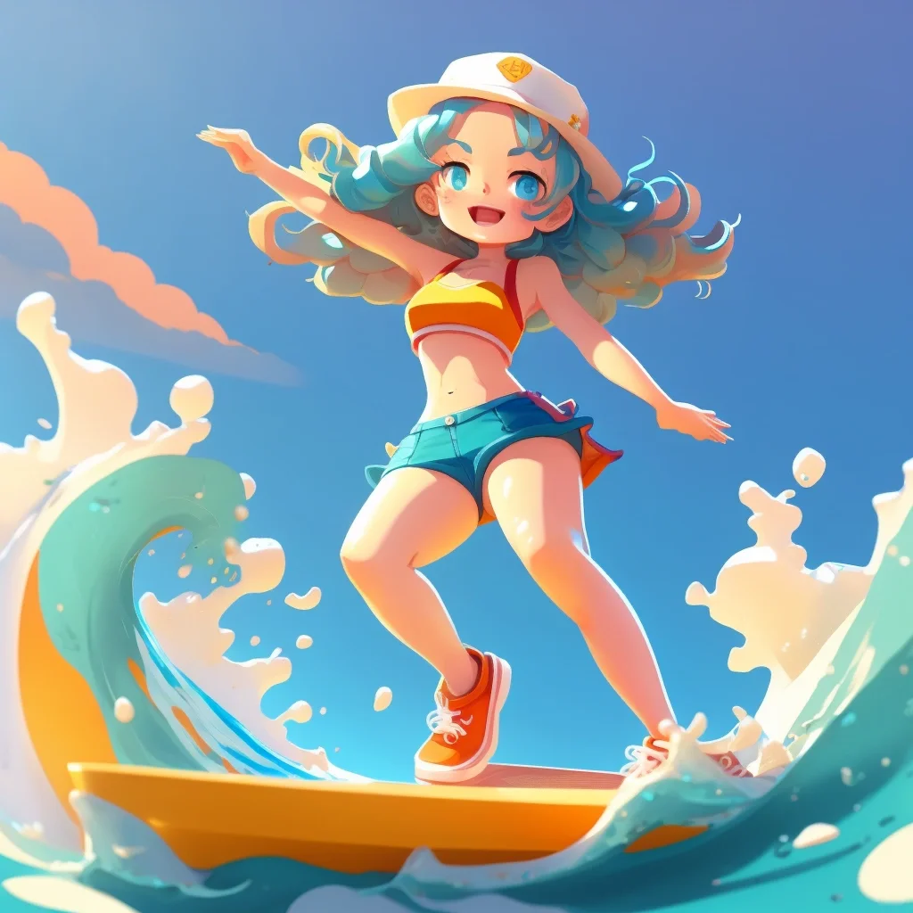 Midjourney｜AI绘画｜潮玩IP🎨｜比基尼篇👙