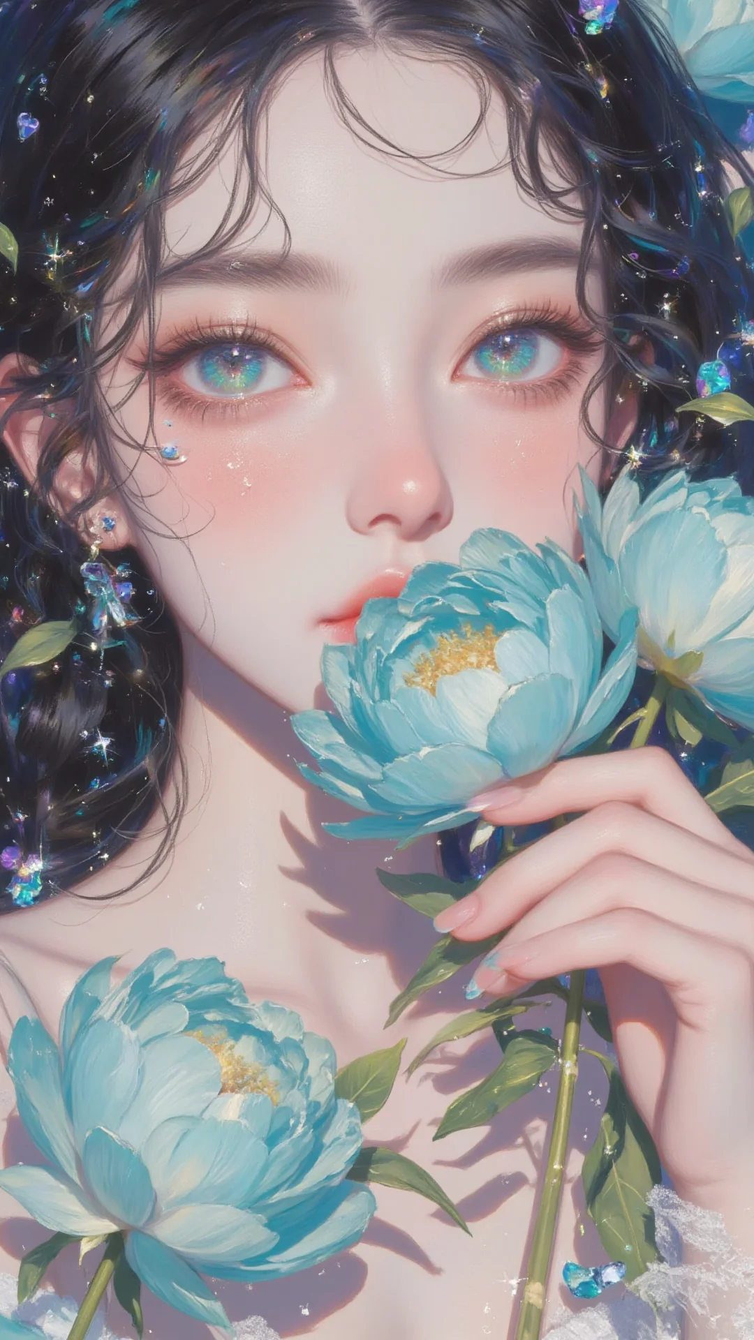 美人如画，美人如花
