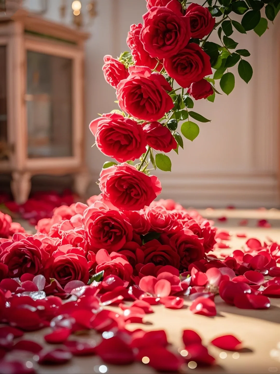 🌹红玫瑰：爱的深情绽放