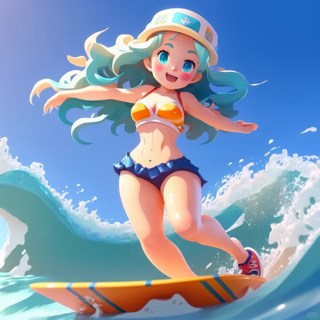 Midjourney｜AI绘画｜潮玩IP🎨｜比基尼篇👙