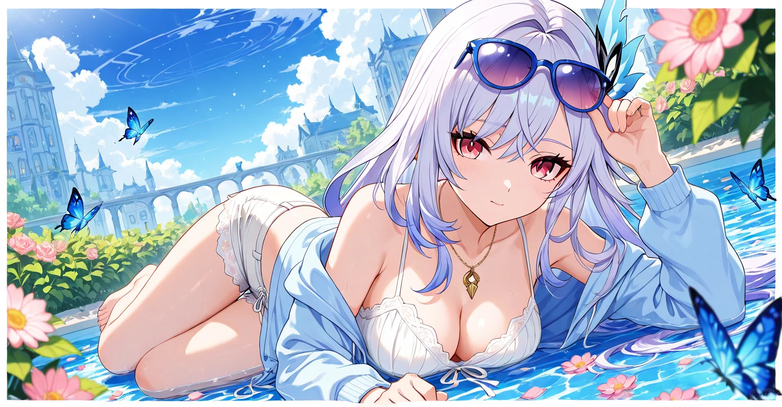 丝柯克夏日泳池大赏💦