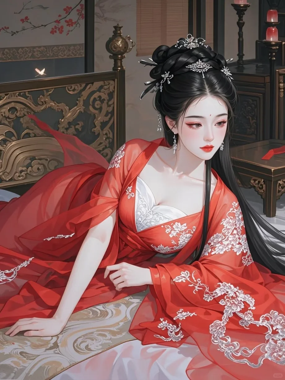 古典美人应美在骨子，透着魅惑又不失庄重
