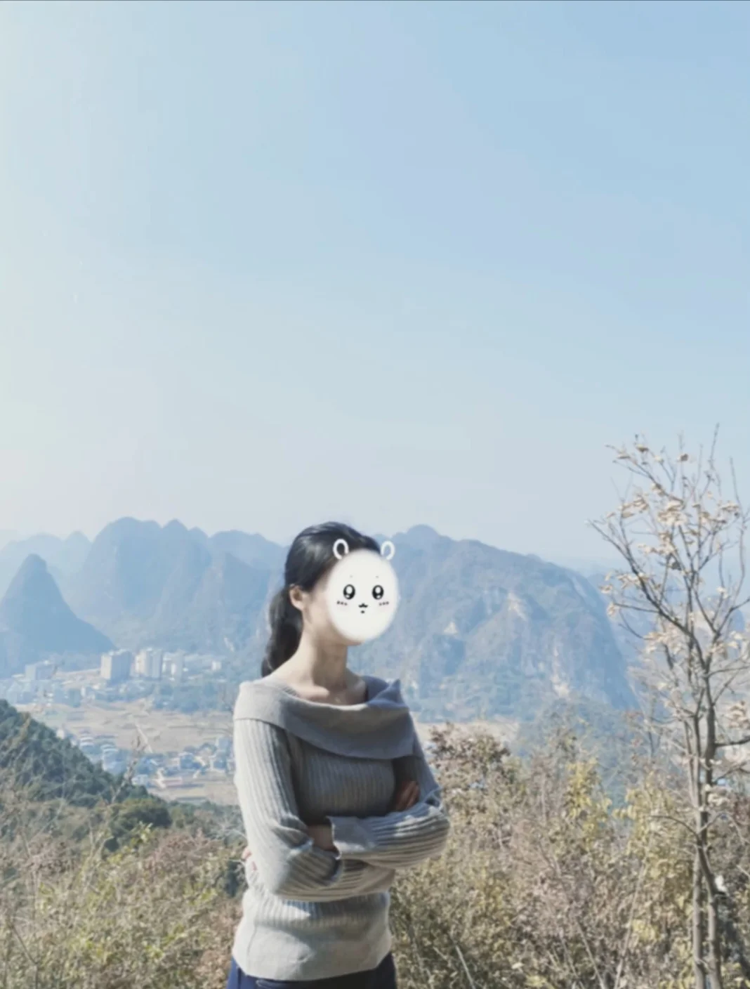这照片被朋友说像少妇？