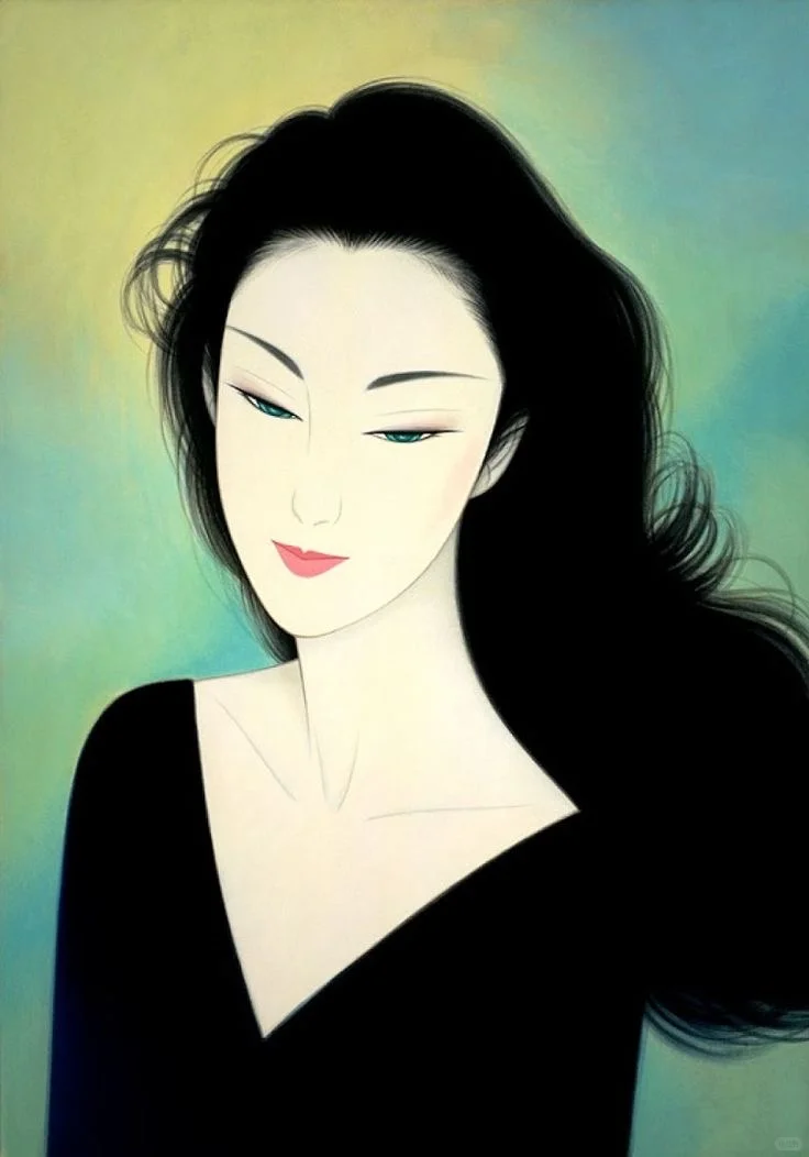 媚眼如丝眉似月