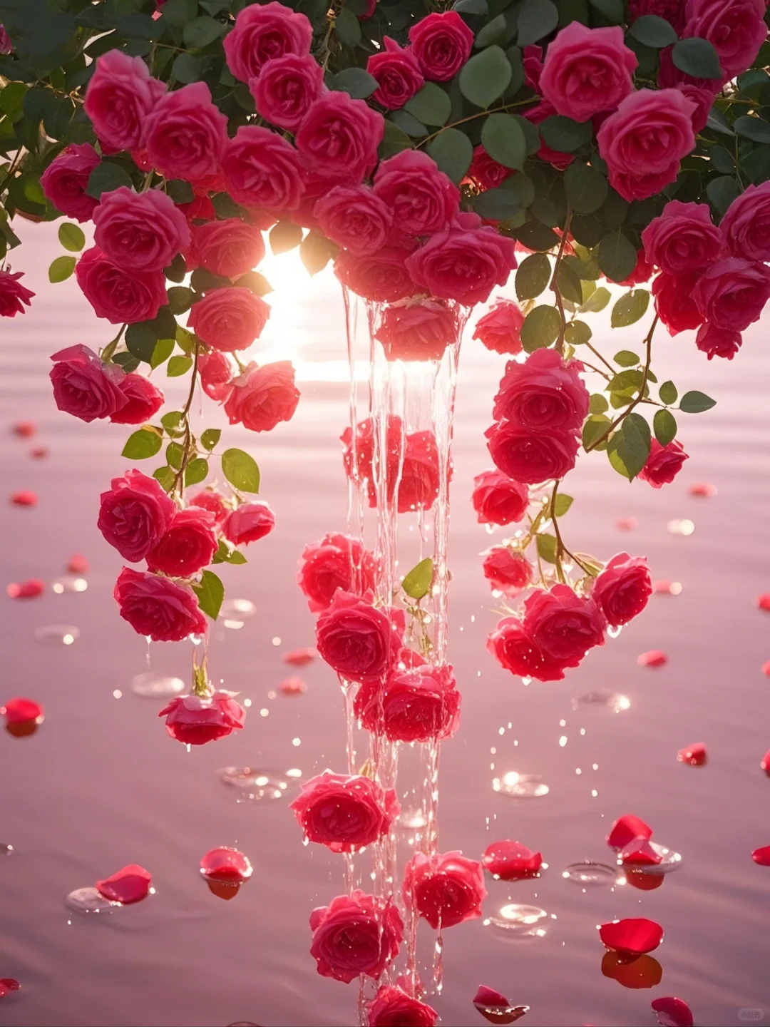 🌹红玫瑰：爱的深情绽放