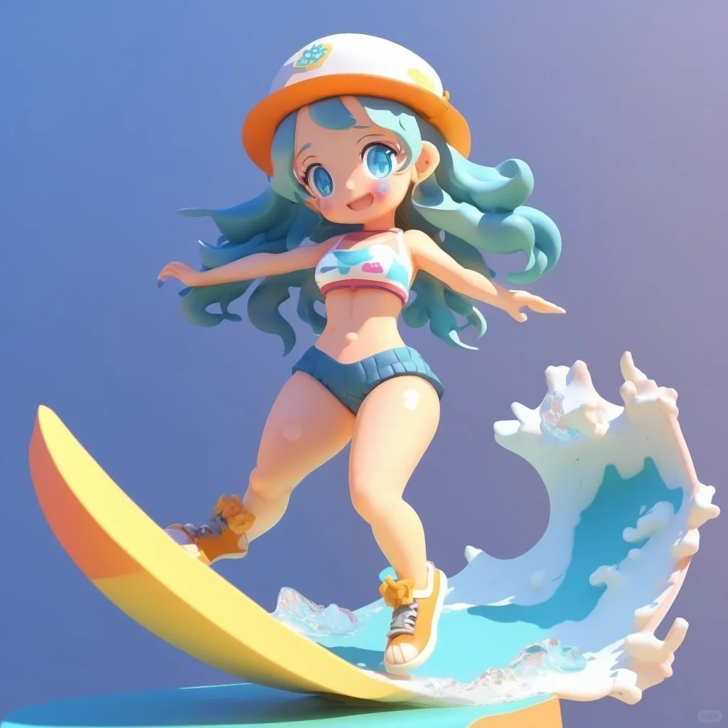 Midjourney｜AI绘画｜潮玩IP🎨｜比基尼篇👙