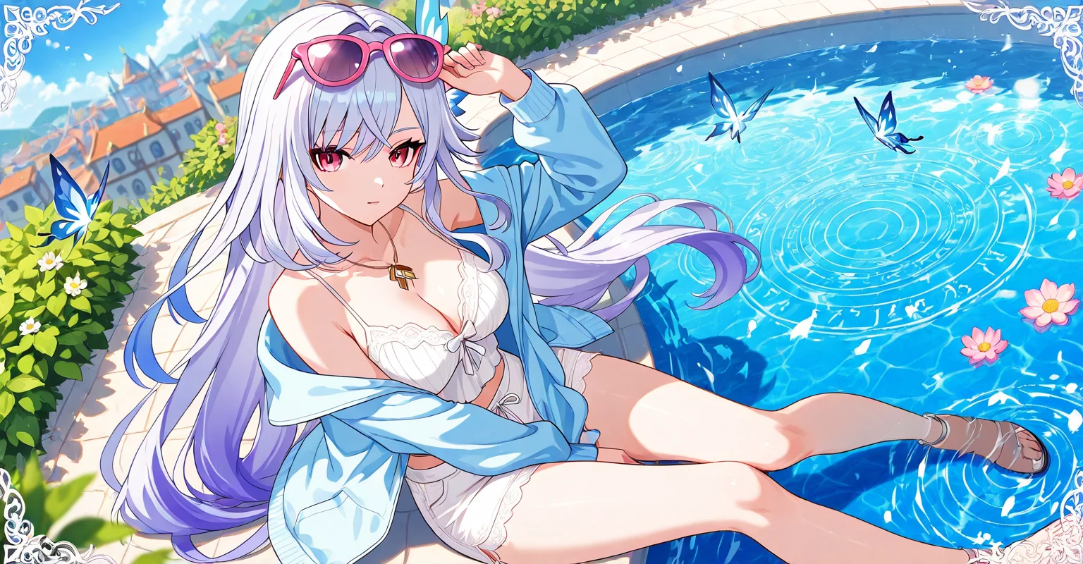 丝柯克夏日泳池大赏💦