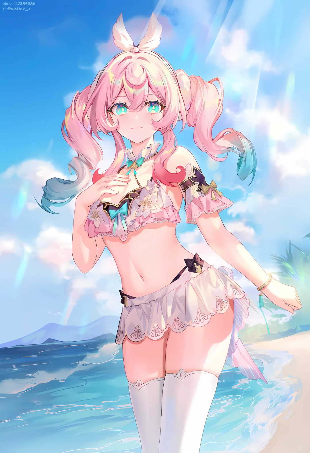 泳装风堇 🌊
