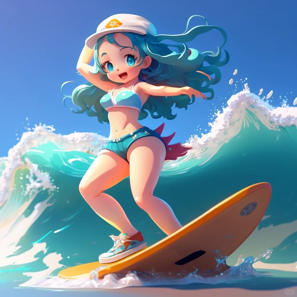 Midjourney｜AI绘画｜潮玩IP🎨｜比基尼篇👙