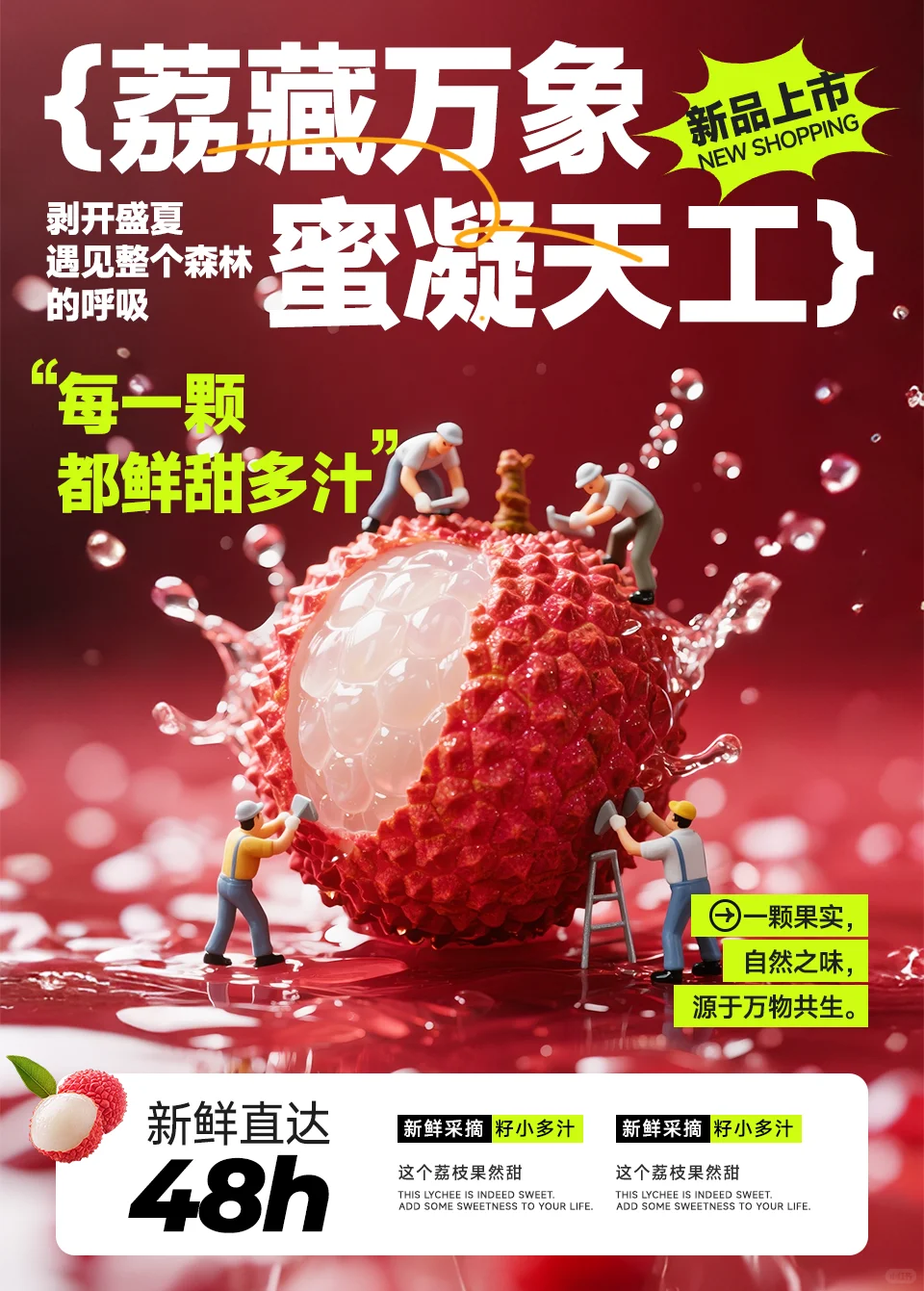 四张图看荔枝的娇艳欲滴 贵妃看了都点赞
