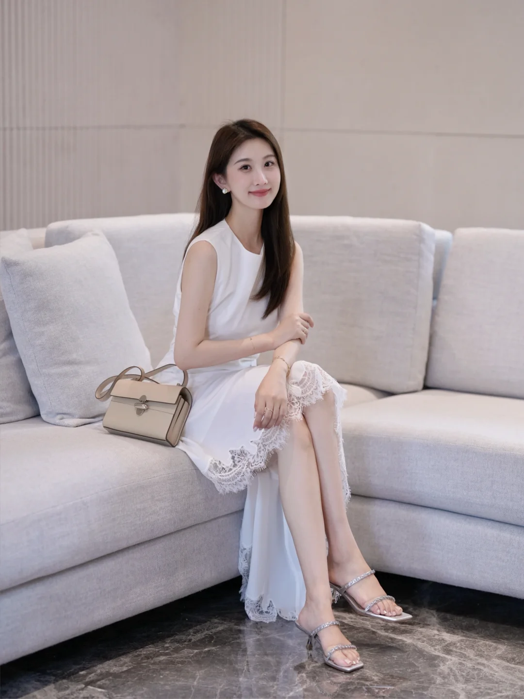 白月光感通勤穿搭～