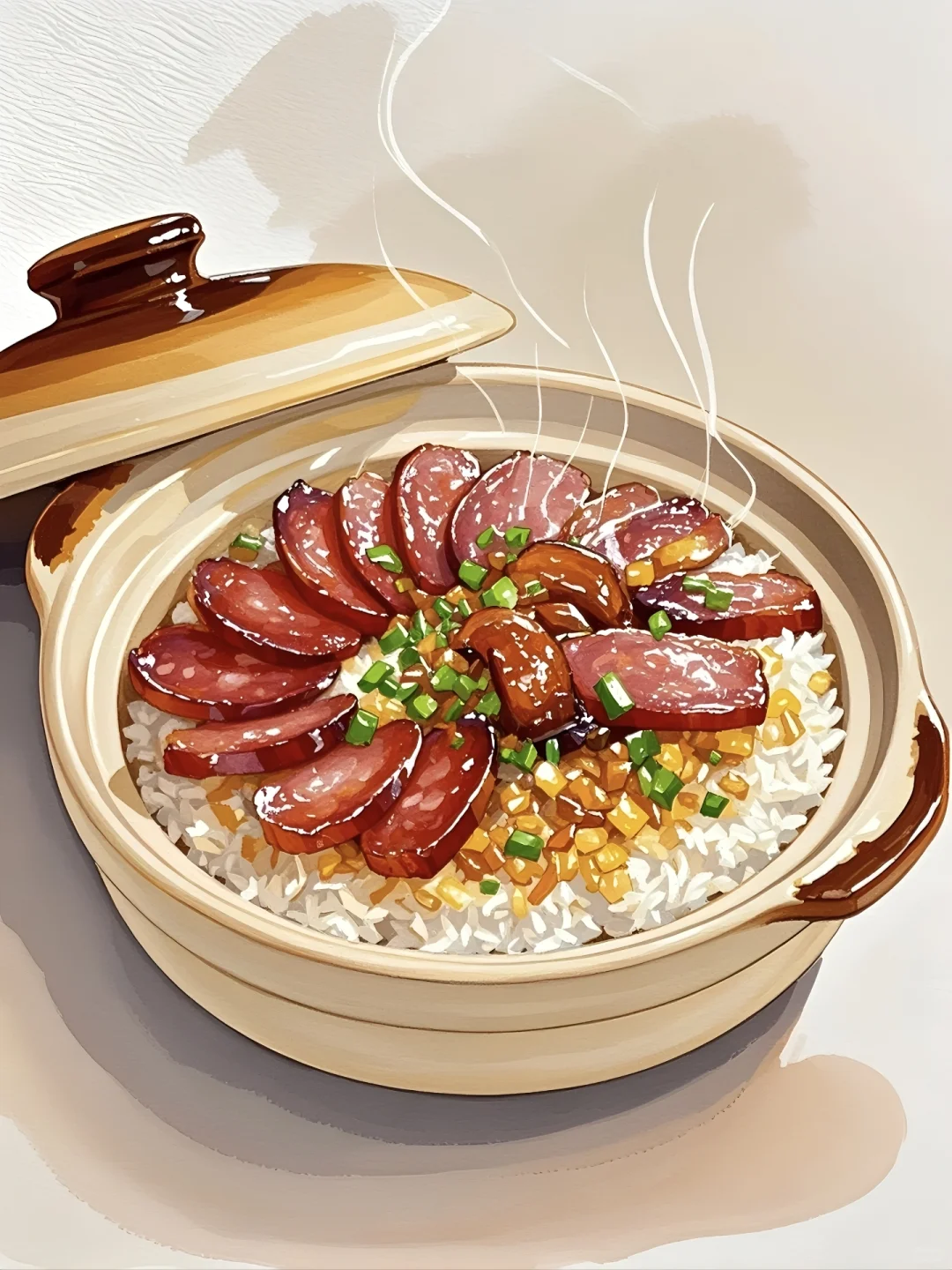 诱人的美食插画😍