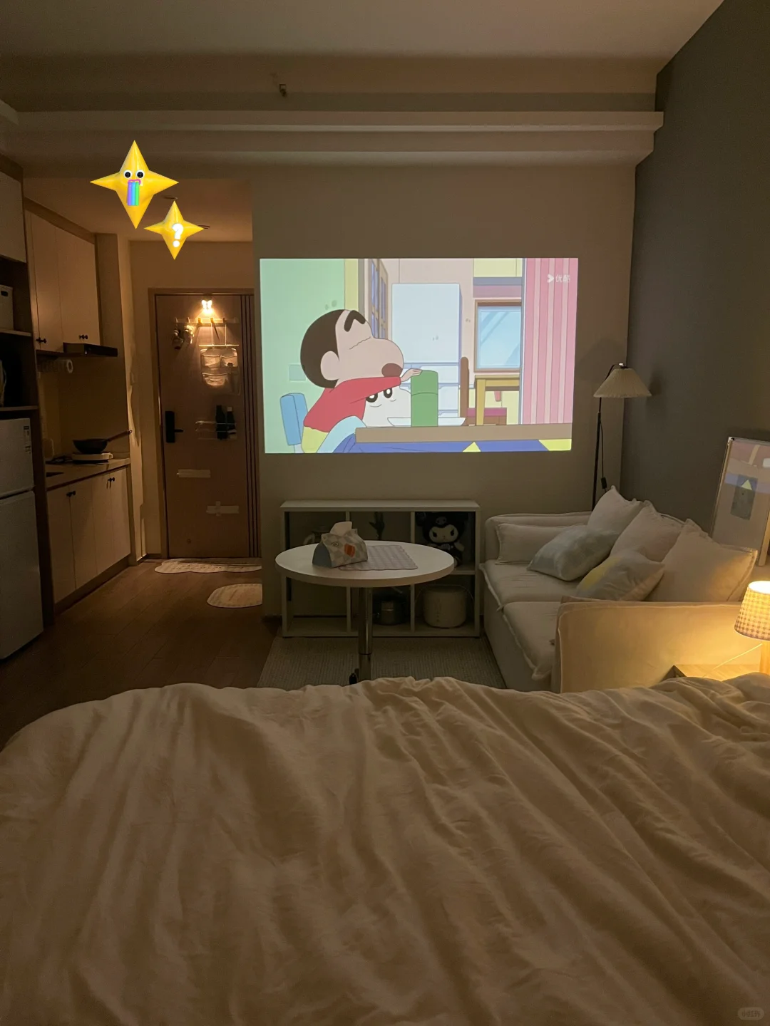 夜间🌙无滤镜的小家