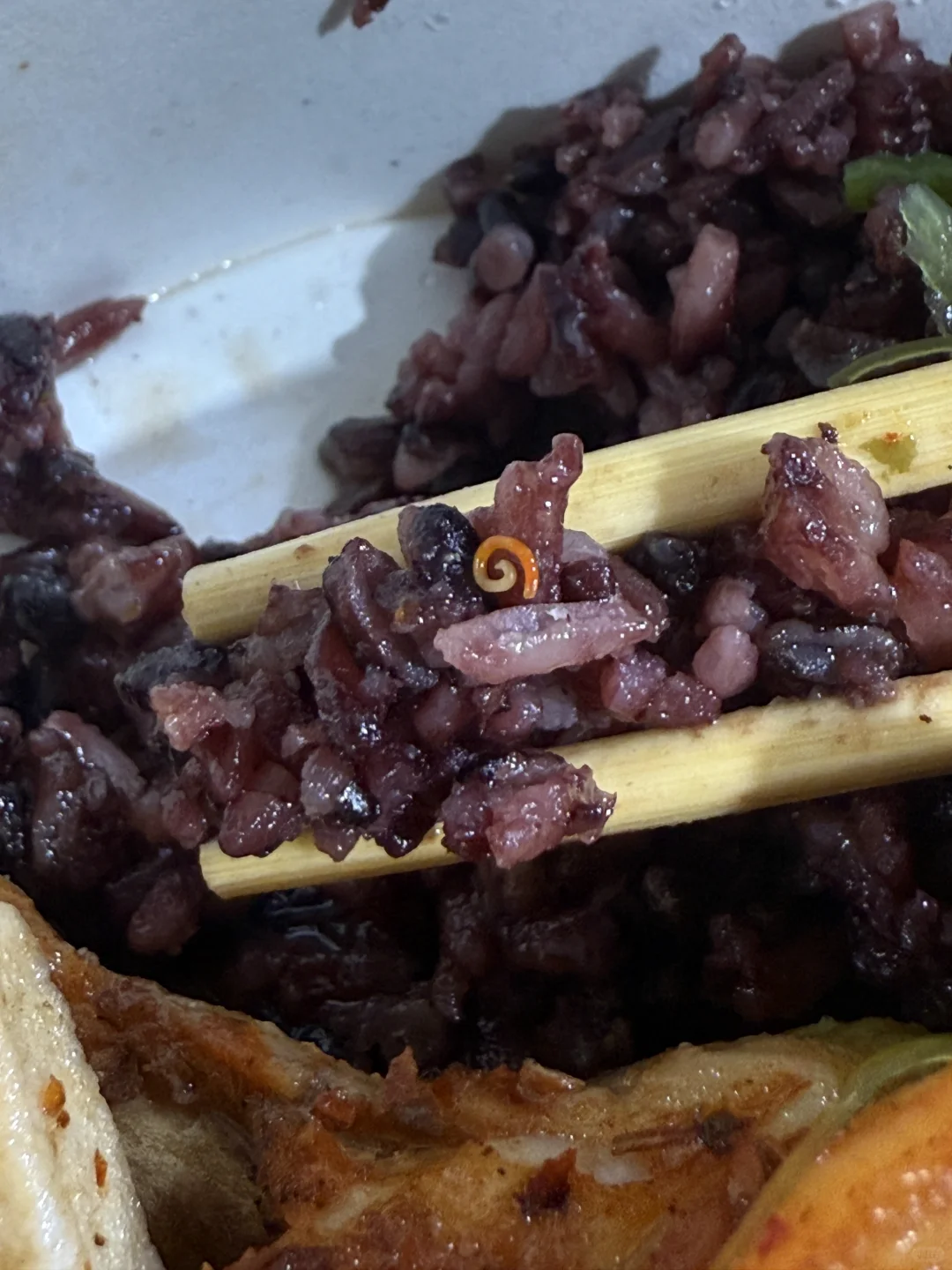 饭里吃到这个