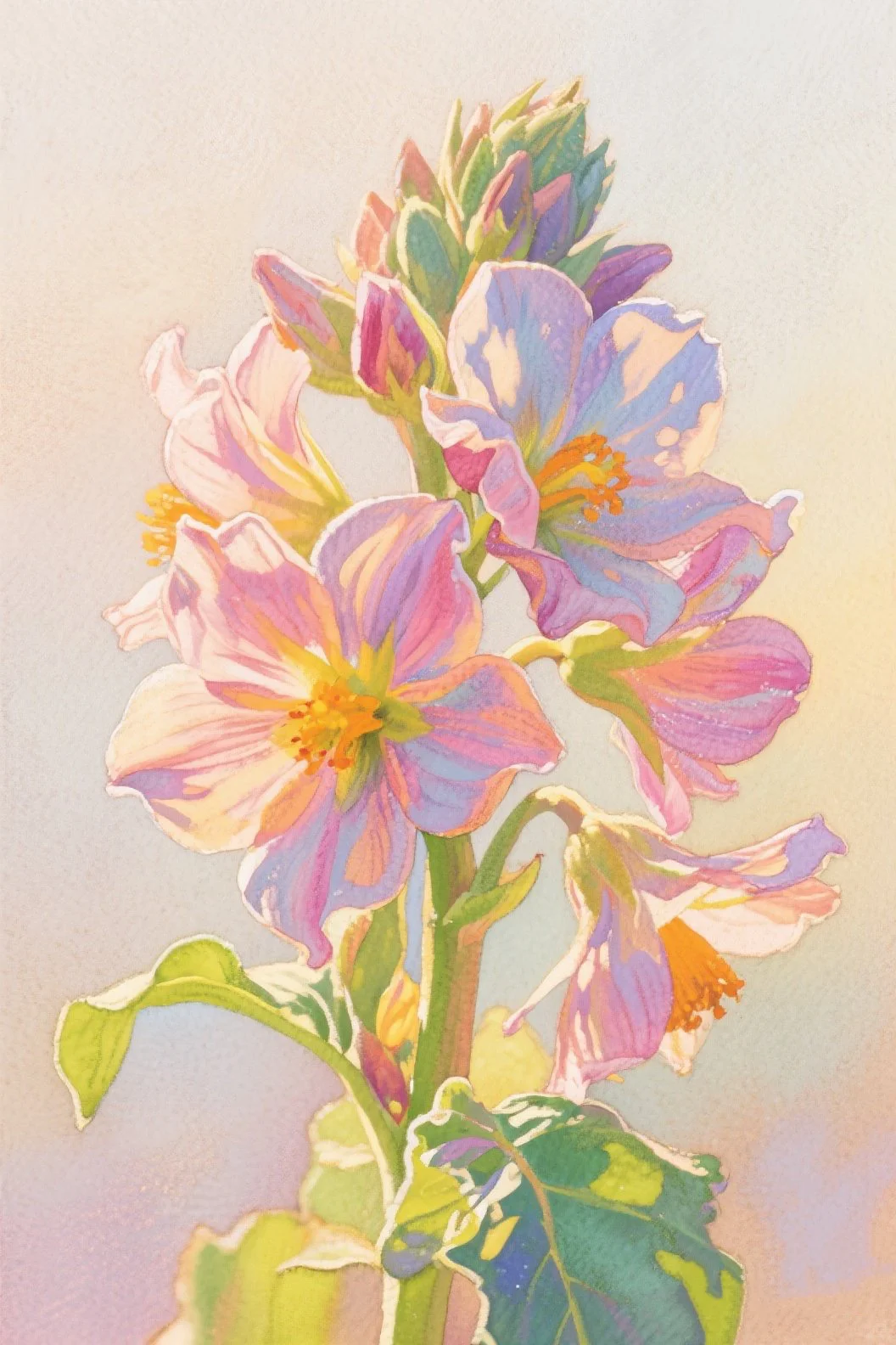 57.洋芋花：简洁大方