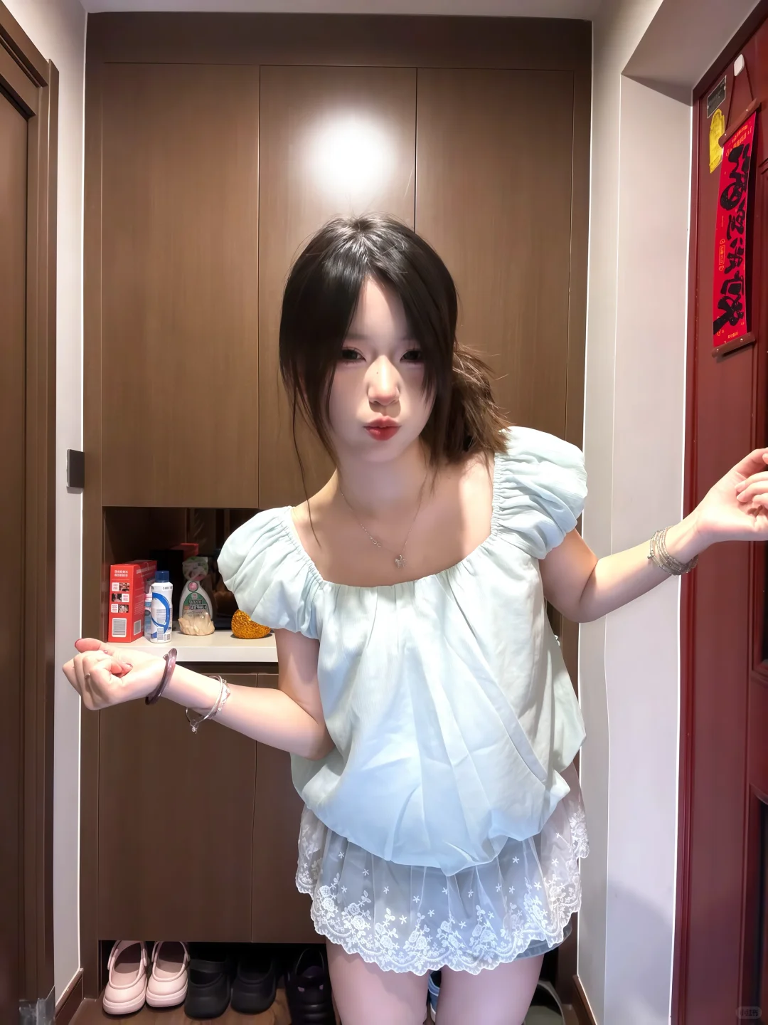 这样子拍手链可以吗！！