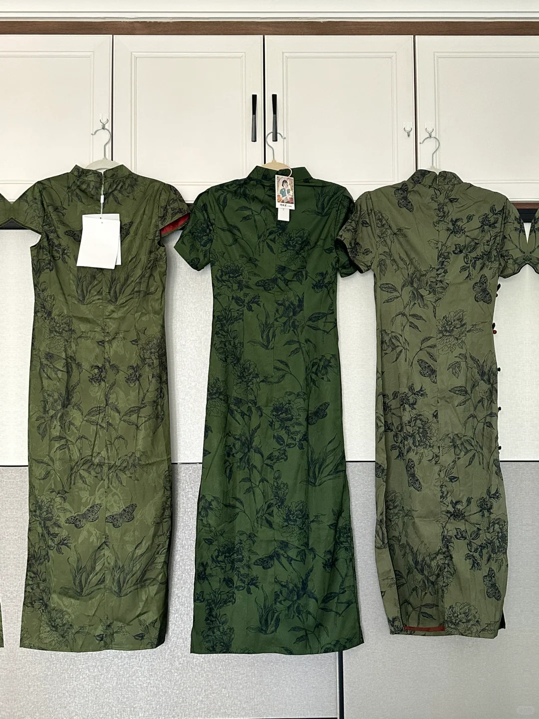 同款实况测评：俏渔娘 花开栀夏 改良旗袍