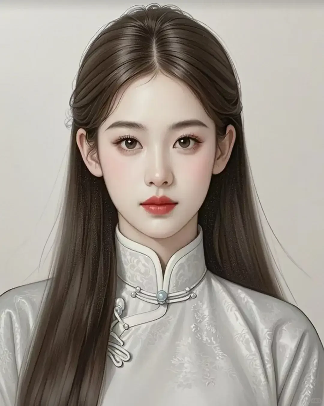 画风超美的古典美人，好仙！