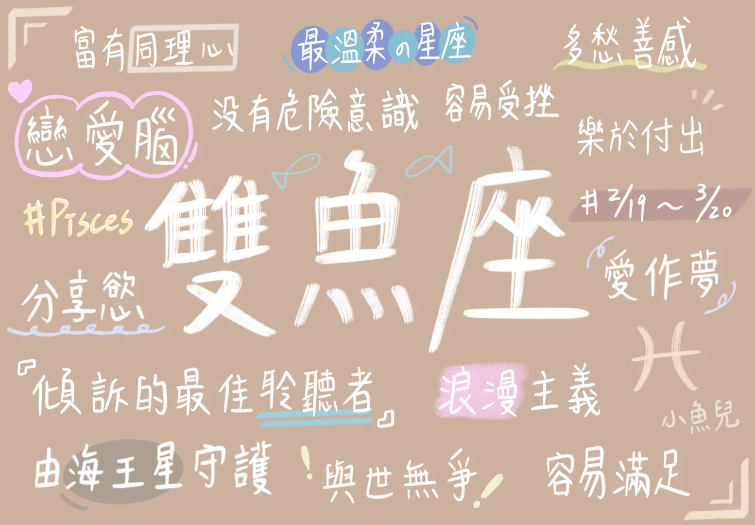 十二星座壁纸🎨手绘壁纸