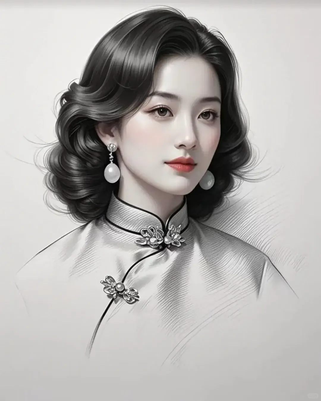 画风超美的古典美人，好仙！