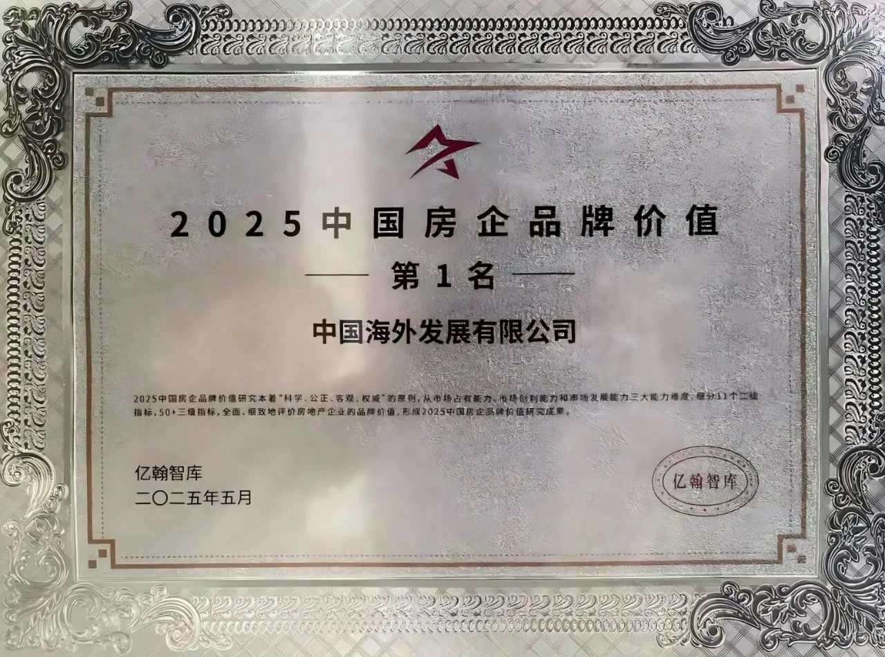 中海地产品牌价值