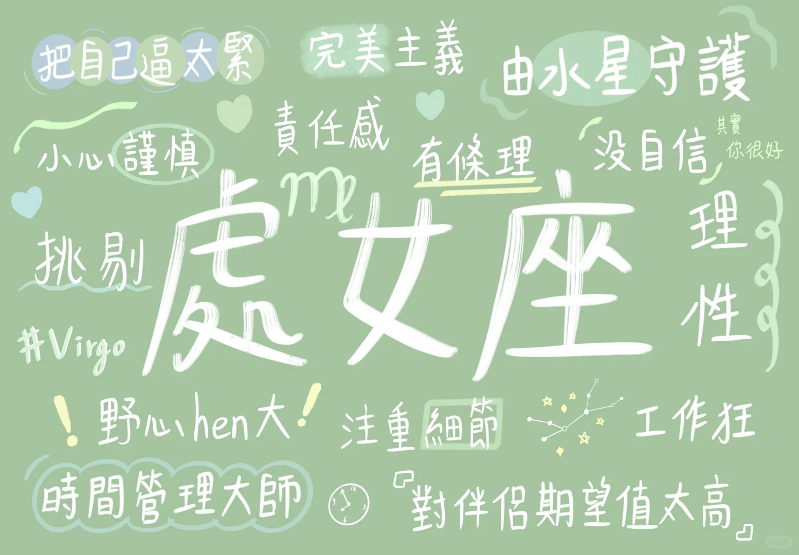 十二星座壁纸🎨手绘壁纸