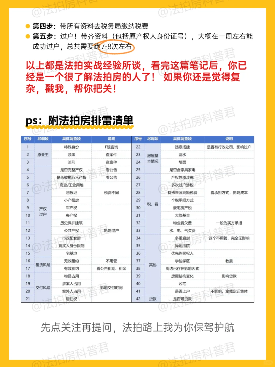法拍房全流程，一次性讲透