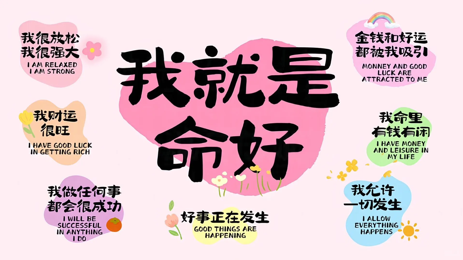 “凡事发生皆有利于我”ipad壁纸