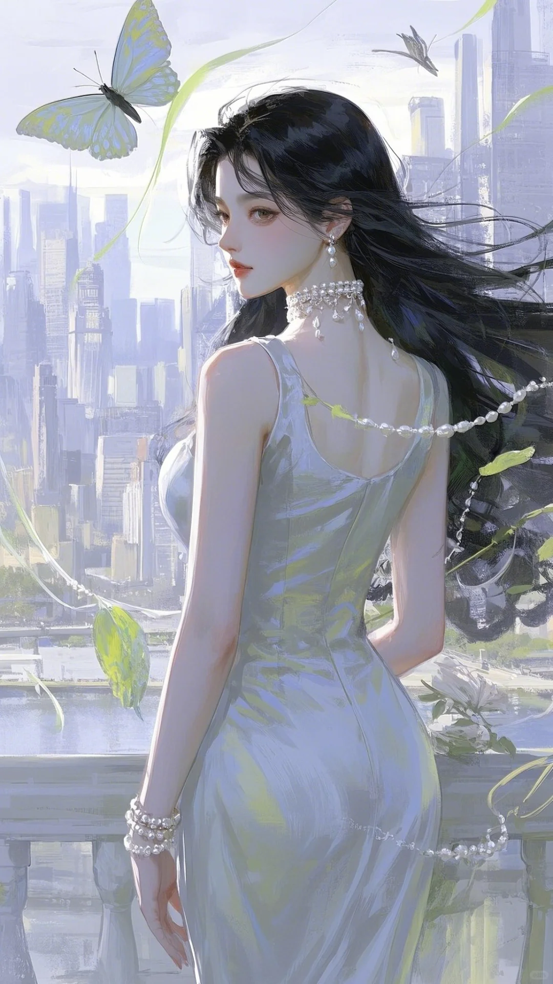 好美啊，好有氛围感的美女～