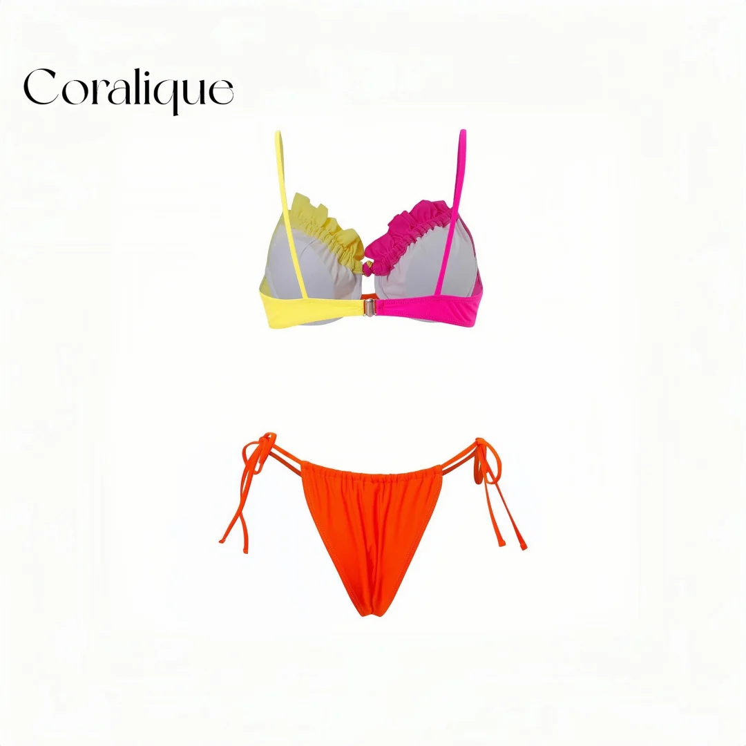 Coralique 比基尼、简约又性感～💛