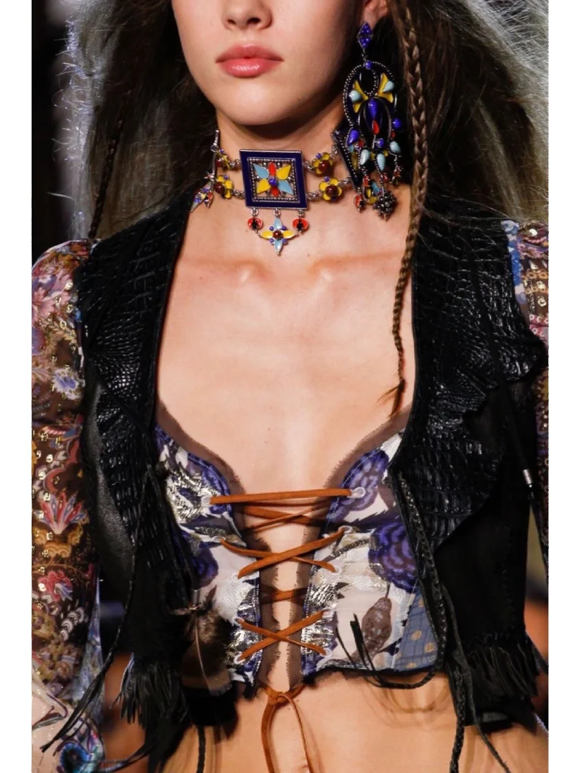 优雅的嬉皮士｜Roberto Cavalli 2017