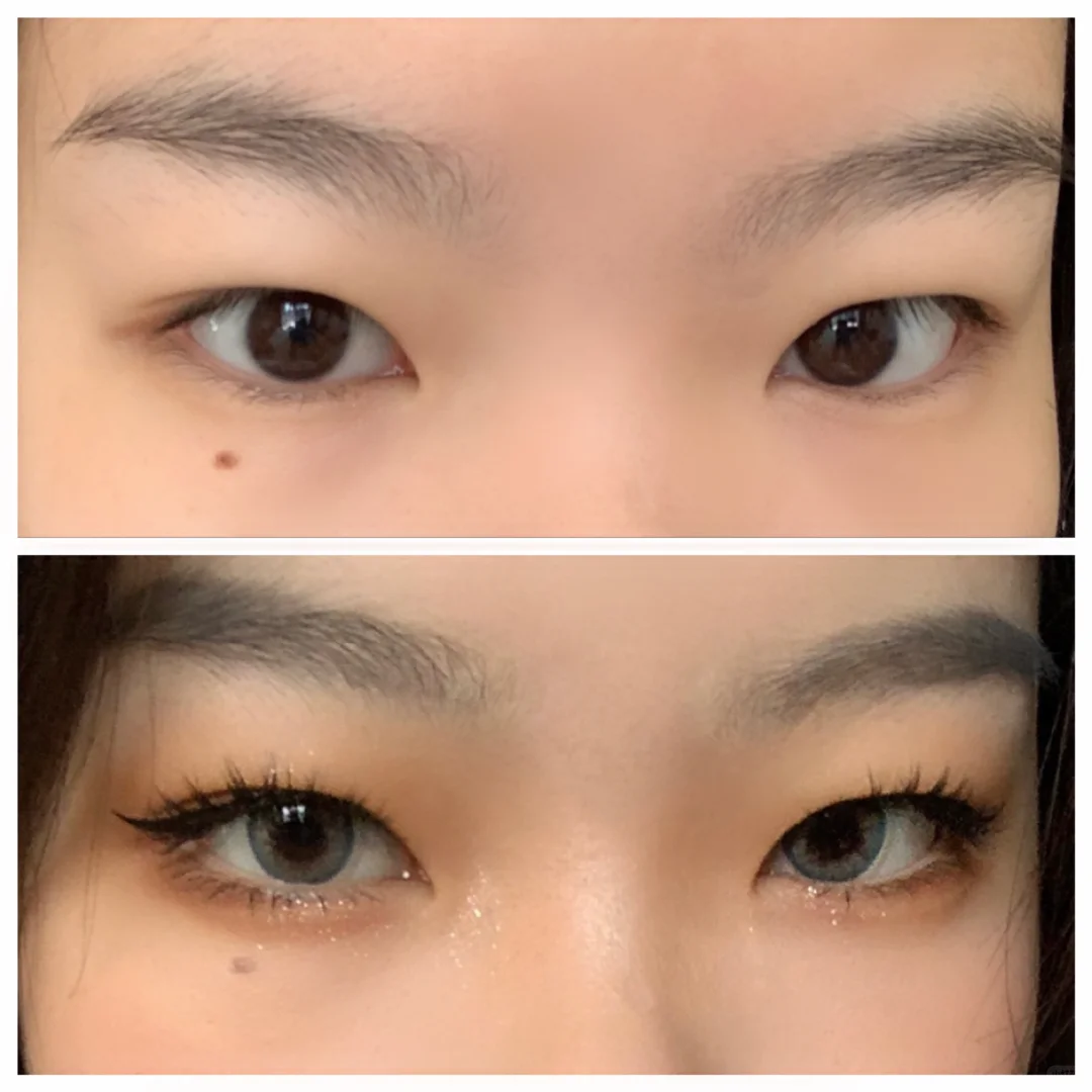 内双肿眼泡｜🥰超简单的轻欧美媚眼教程