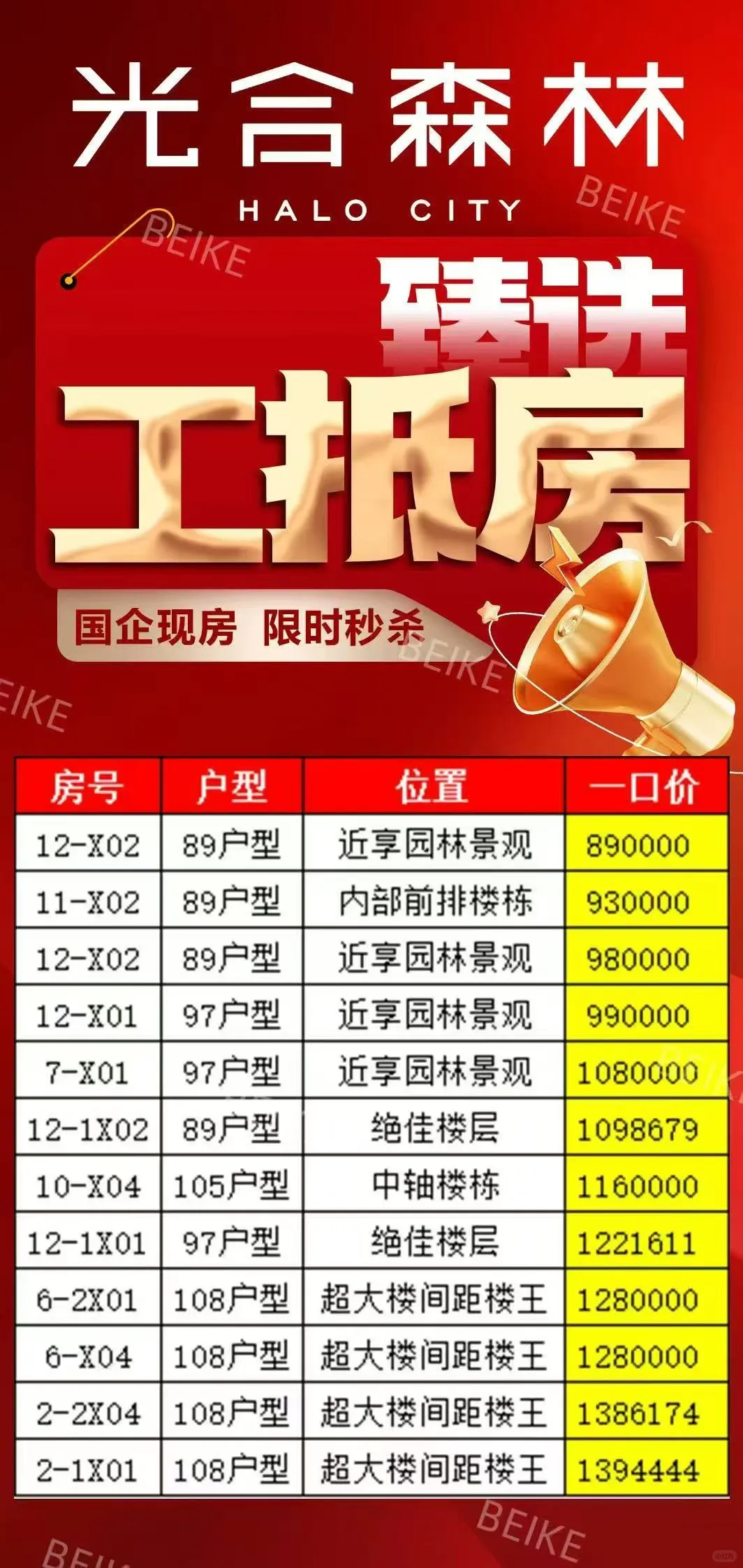 光合森林 首付八万起 国企精装现房拎包住