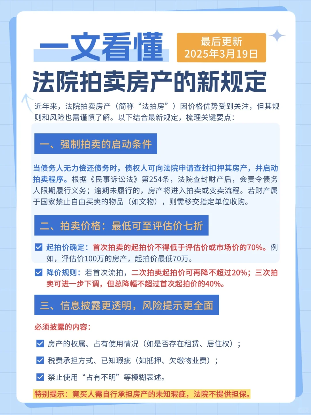 一分钟看懂法拍房新规定