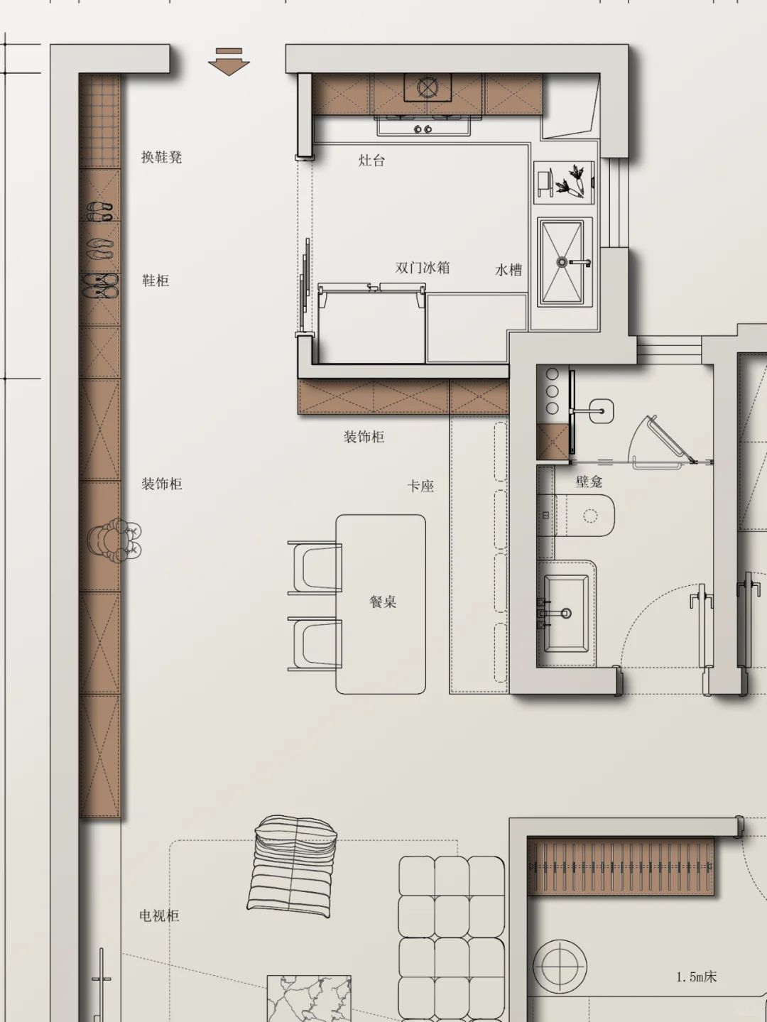 平面方案|【95㎡常见户型方案】