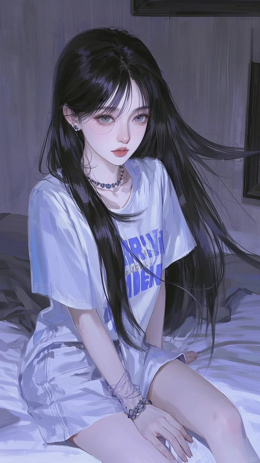 好美啊，好有氛围感的美女～