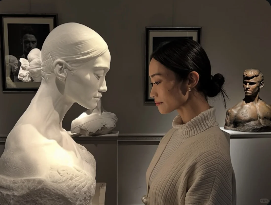 Human & Sculpture