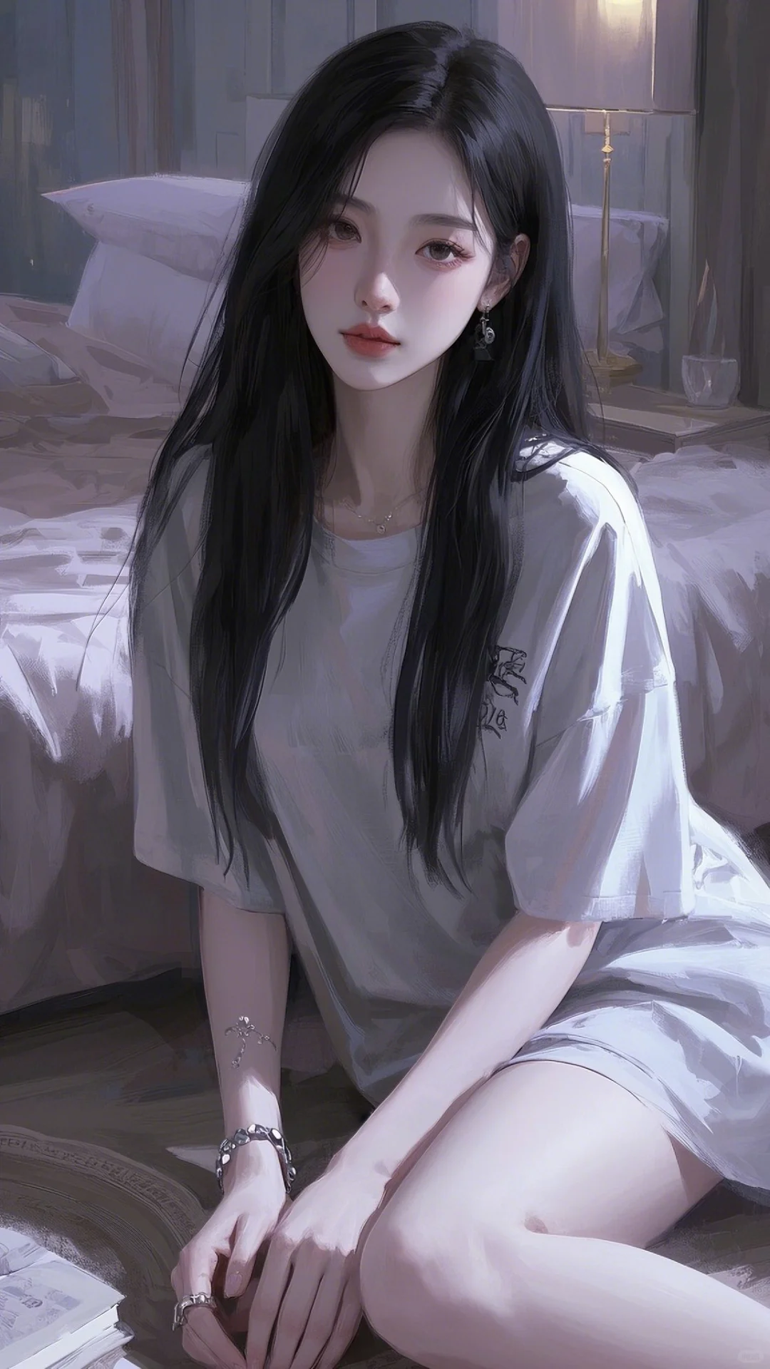 好美啊，好有氛围感的美女～