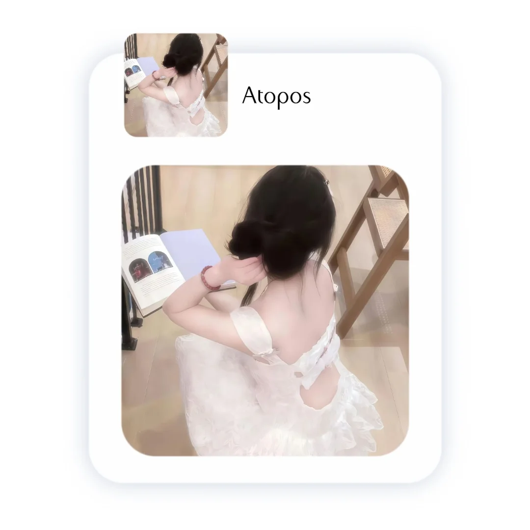 这个背影也太甜了吧~🎀