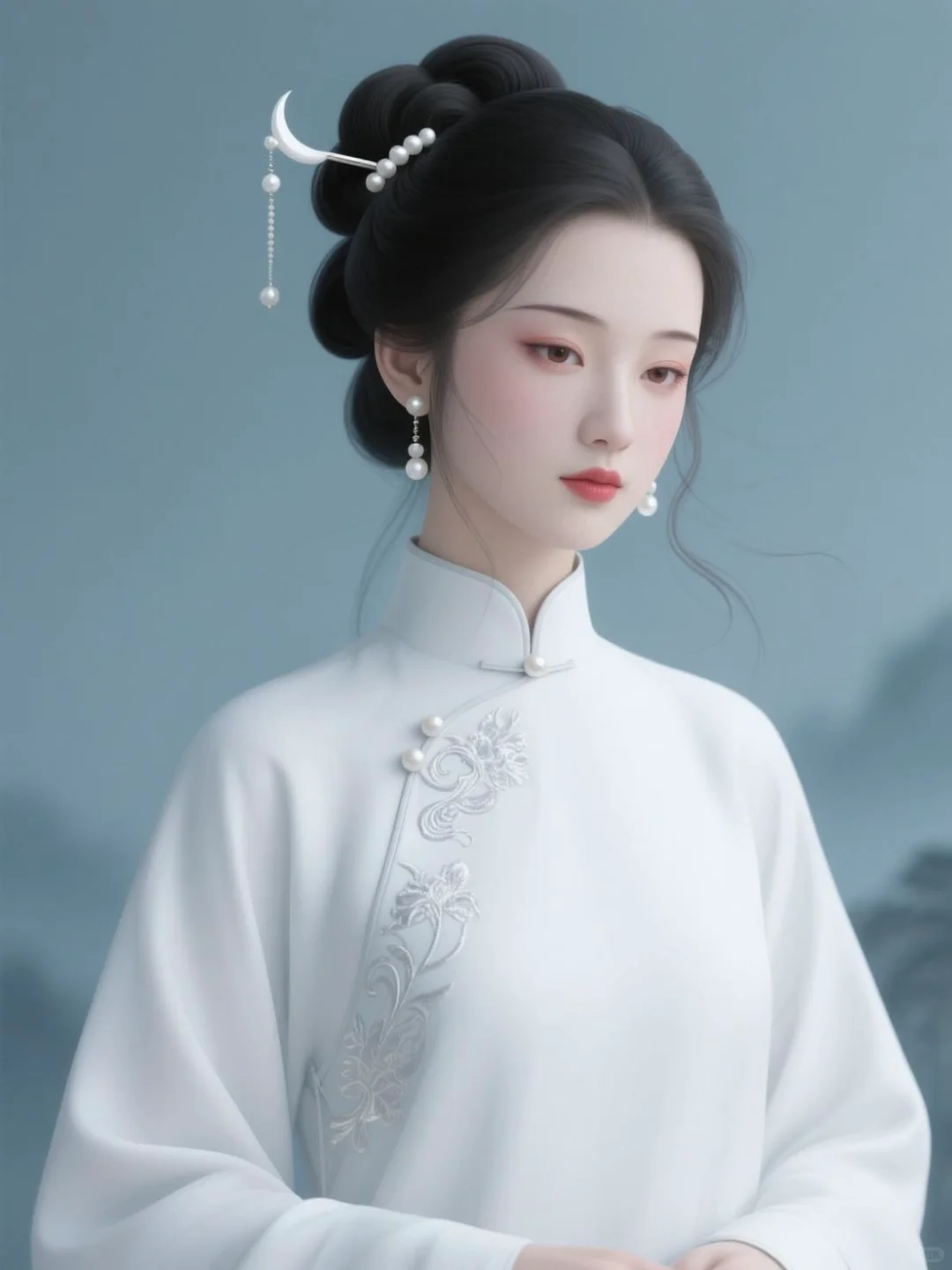 色色罗裙皆衬骨，万般颜色不如卿