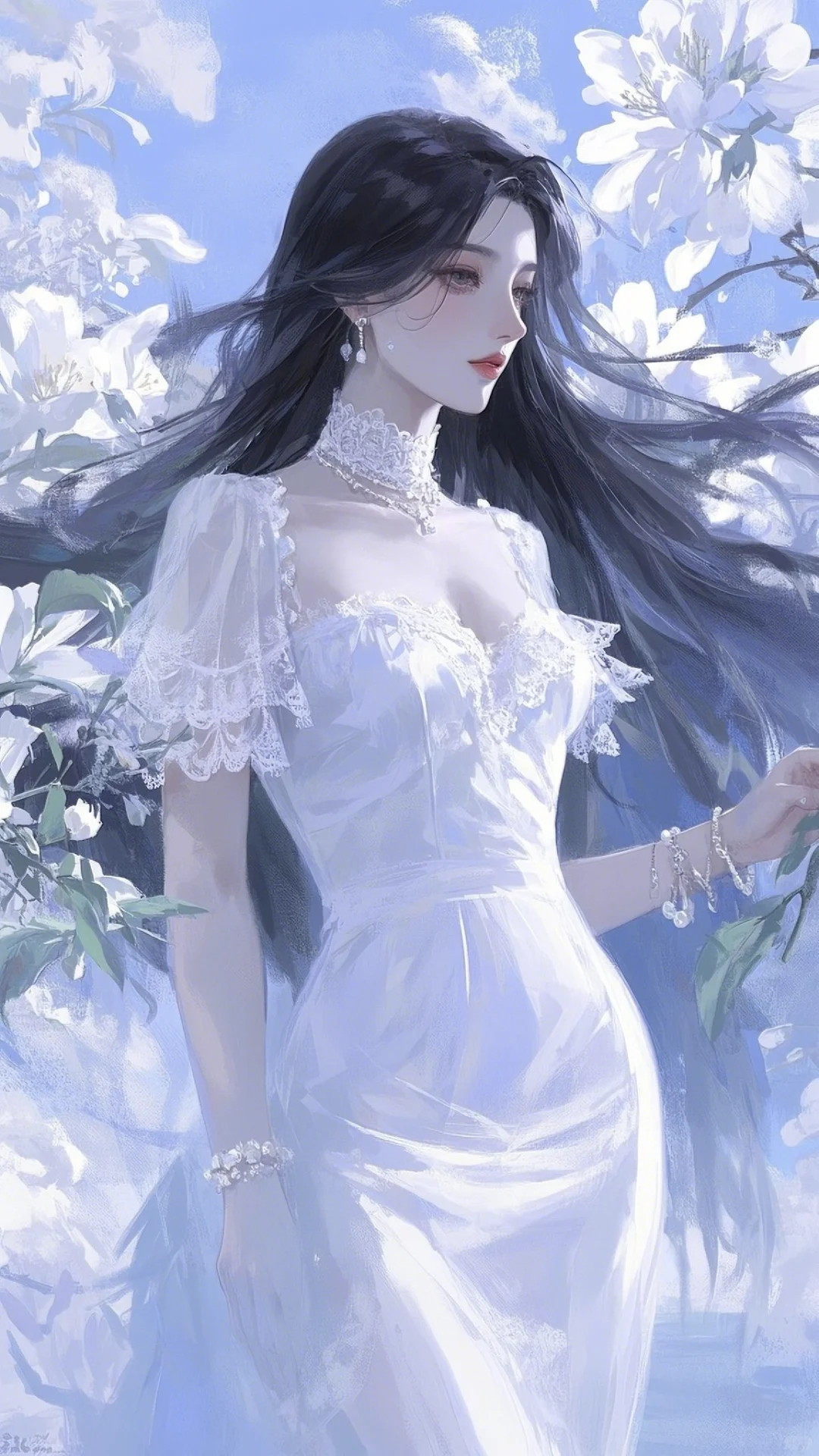 好美啊，好有氛围感的美女～